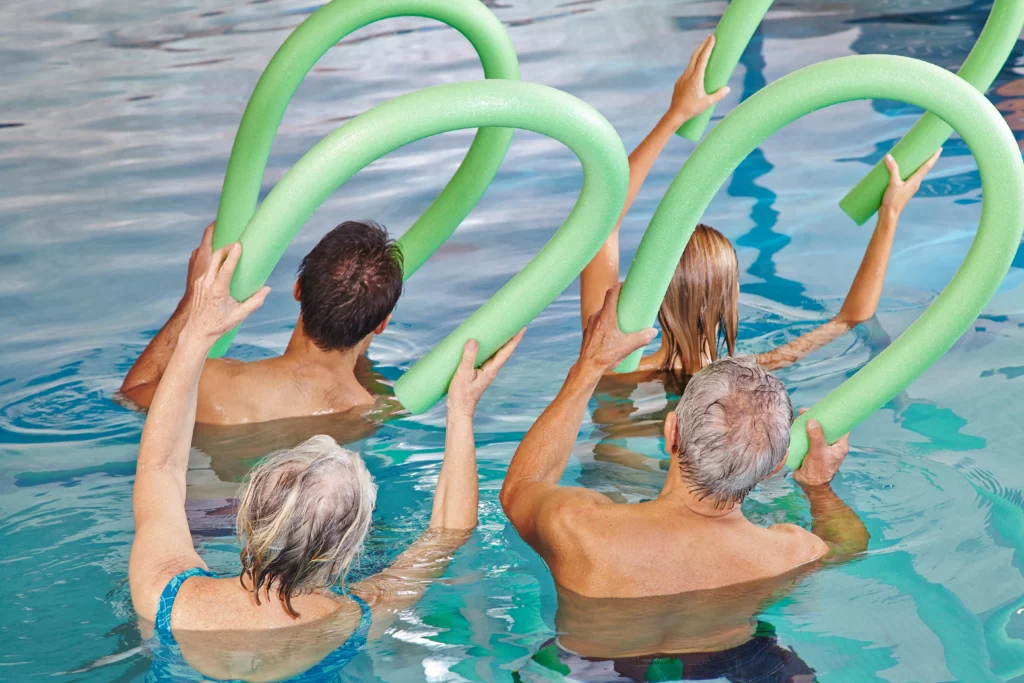 photo cours de piscine